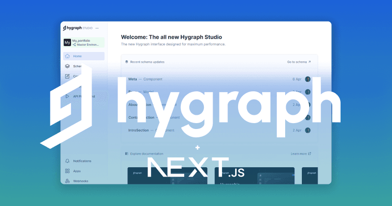 Gérer le contenu de son site avec Hygraph et NextJs