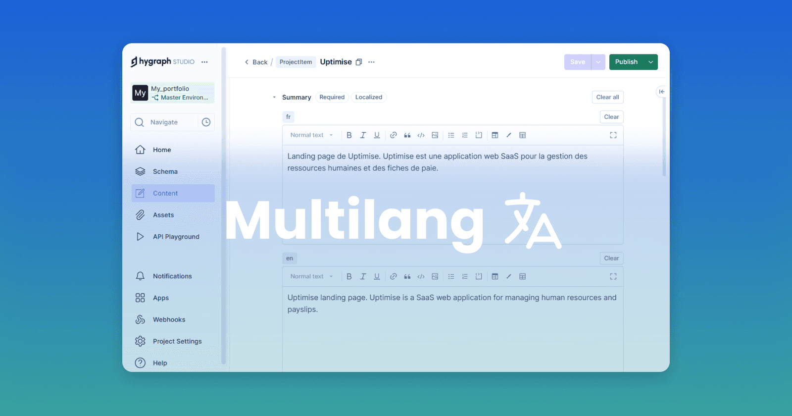 Gérer plusieurs langues sur son site avec Hygraph et NextJs